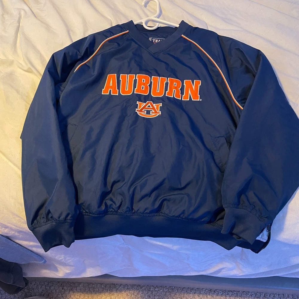 Auburn tigers Windbreaker, Color Navy Blue, Size Large